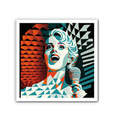 Vintage-inspired Rockabilly wall art